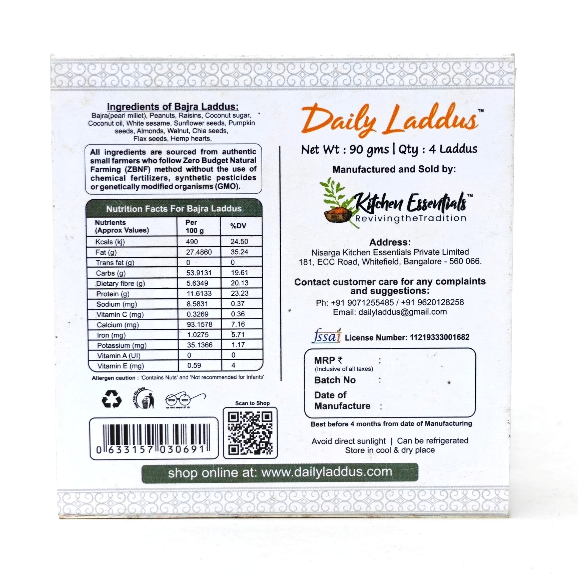 Bajra Laddus