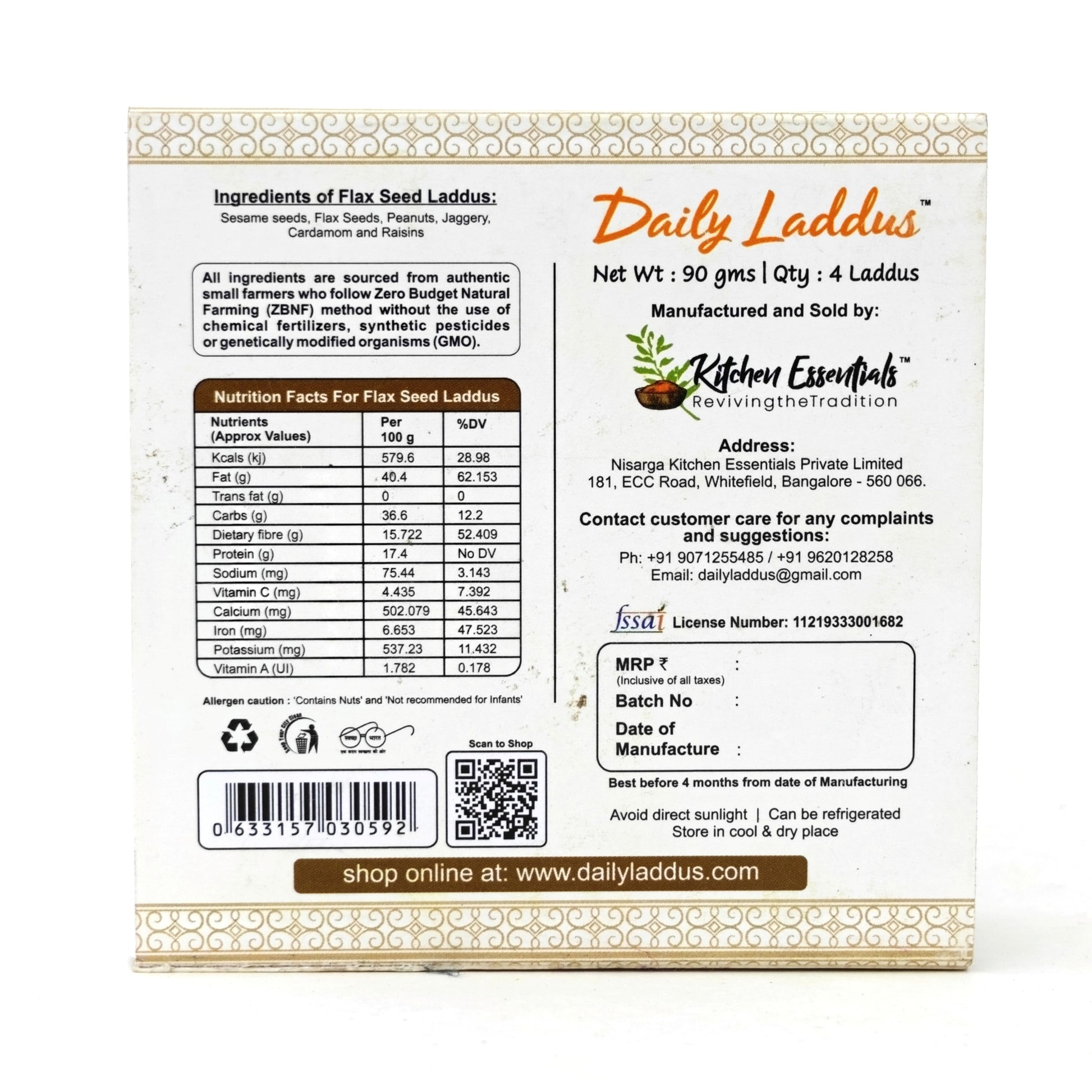 Flax Seed Laddus
