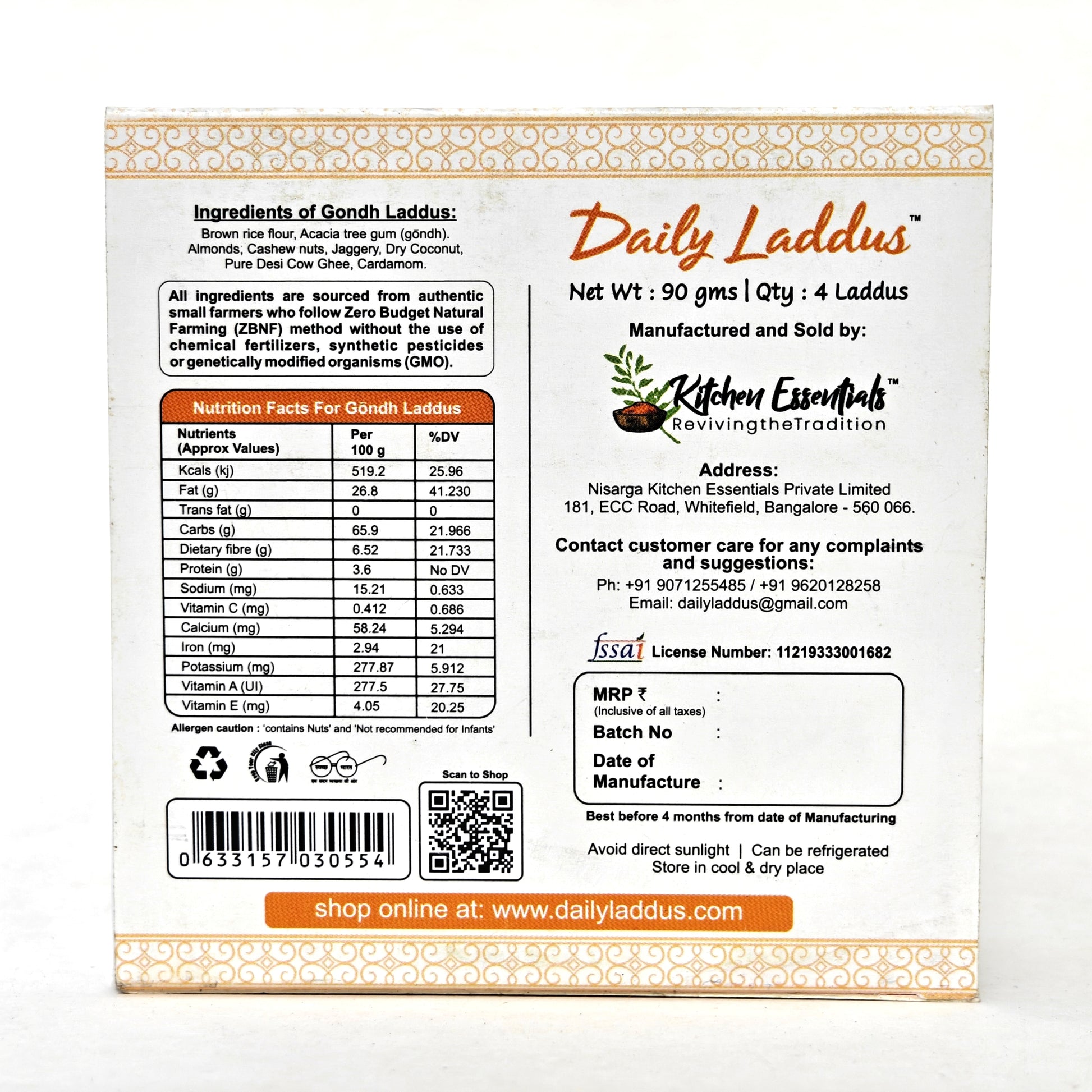 Gondh Laddus