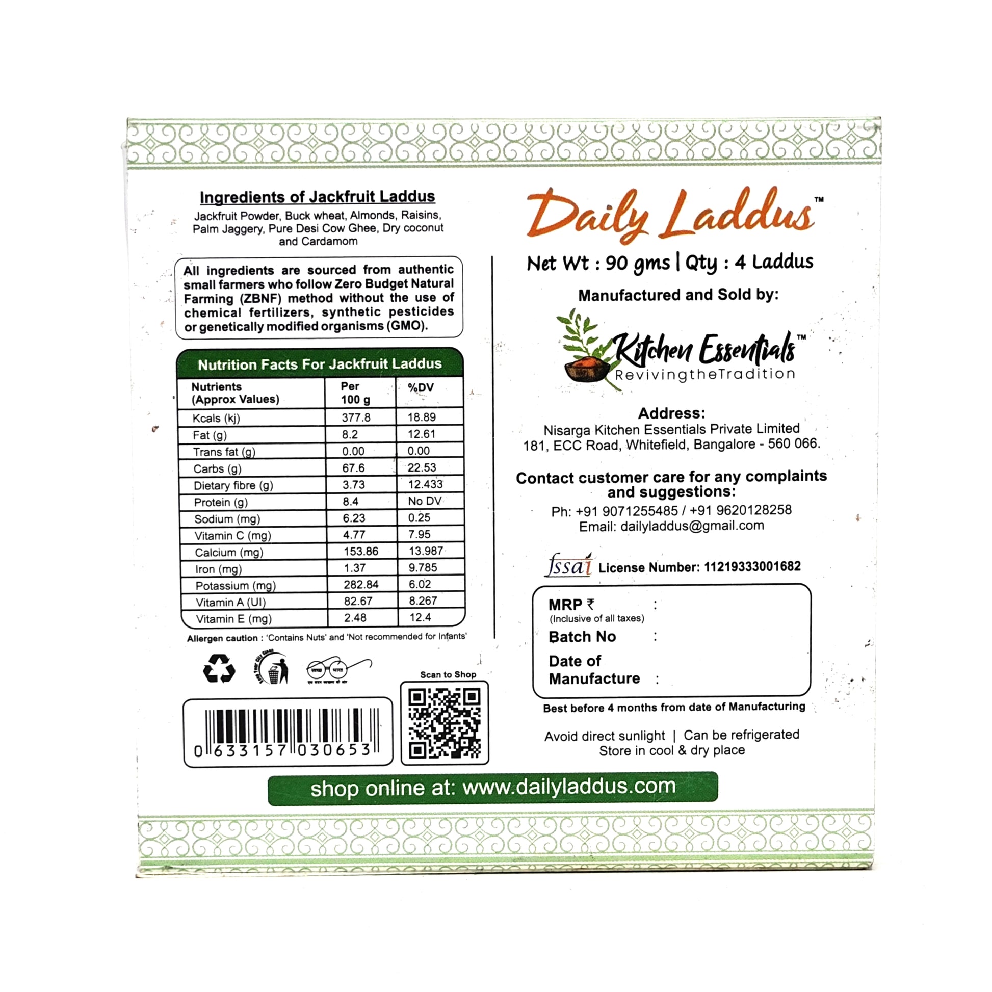 Jackfruit Laddus