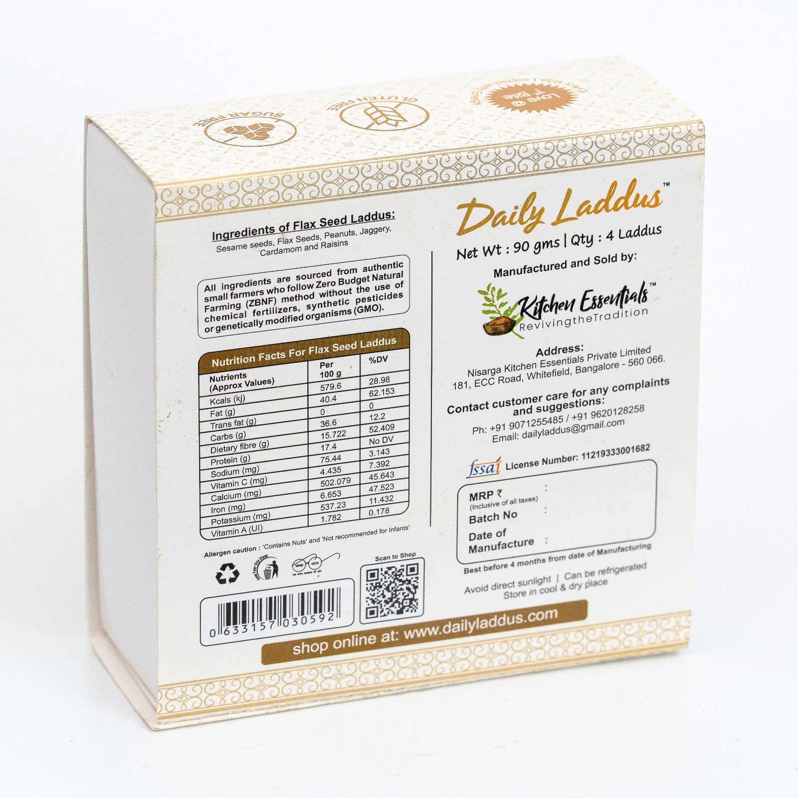 Flax Seed Laddus