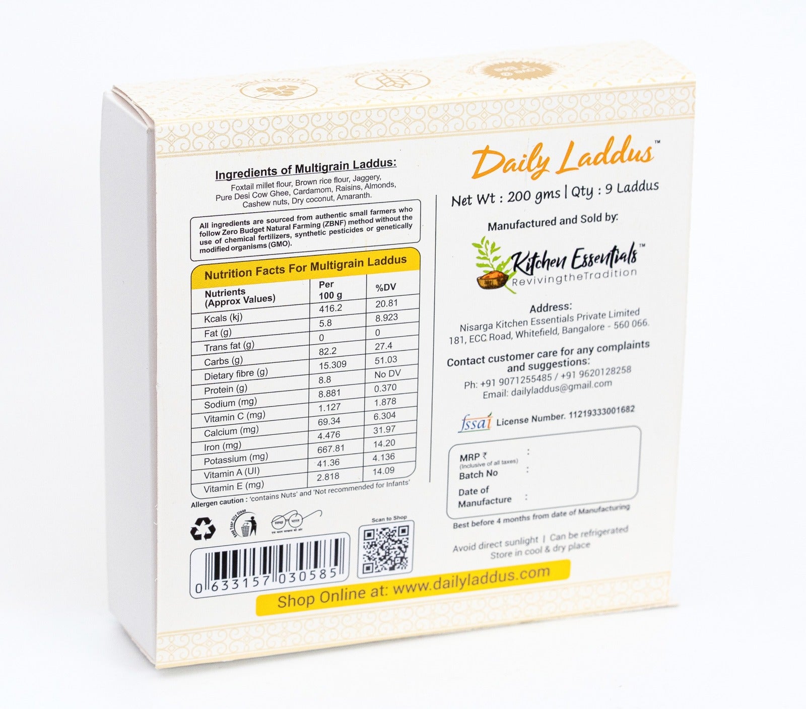 Multigrain Laddus
